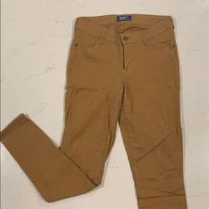 mustard skinny jeans